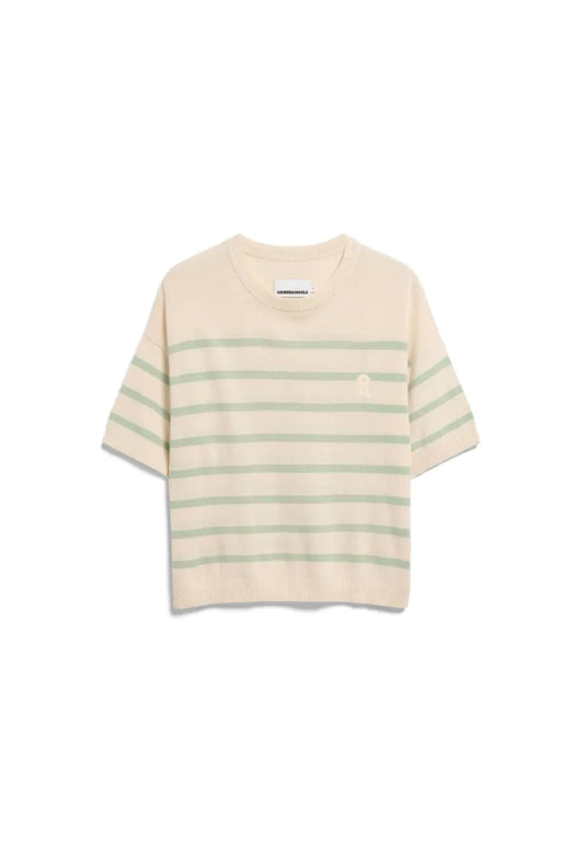 ARMED ANGELS Striped Linen Blend Sweater