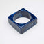 BOW 19 Big XL Square Bracelet - Dark Blue
