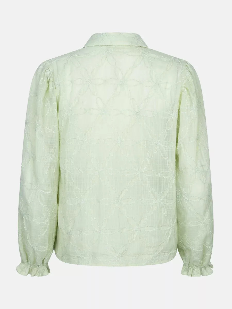 Ydence Blouse Isamae - Soft Green