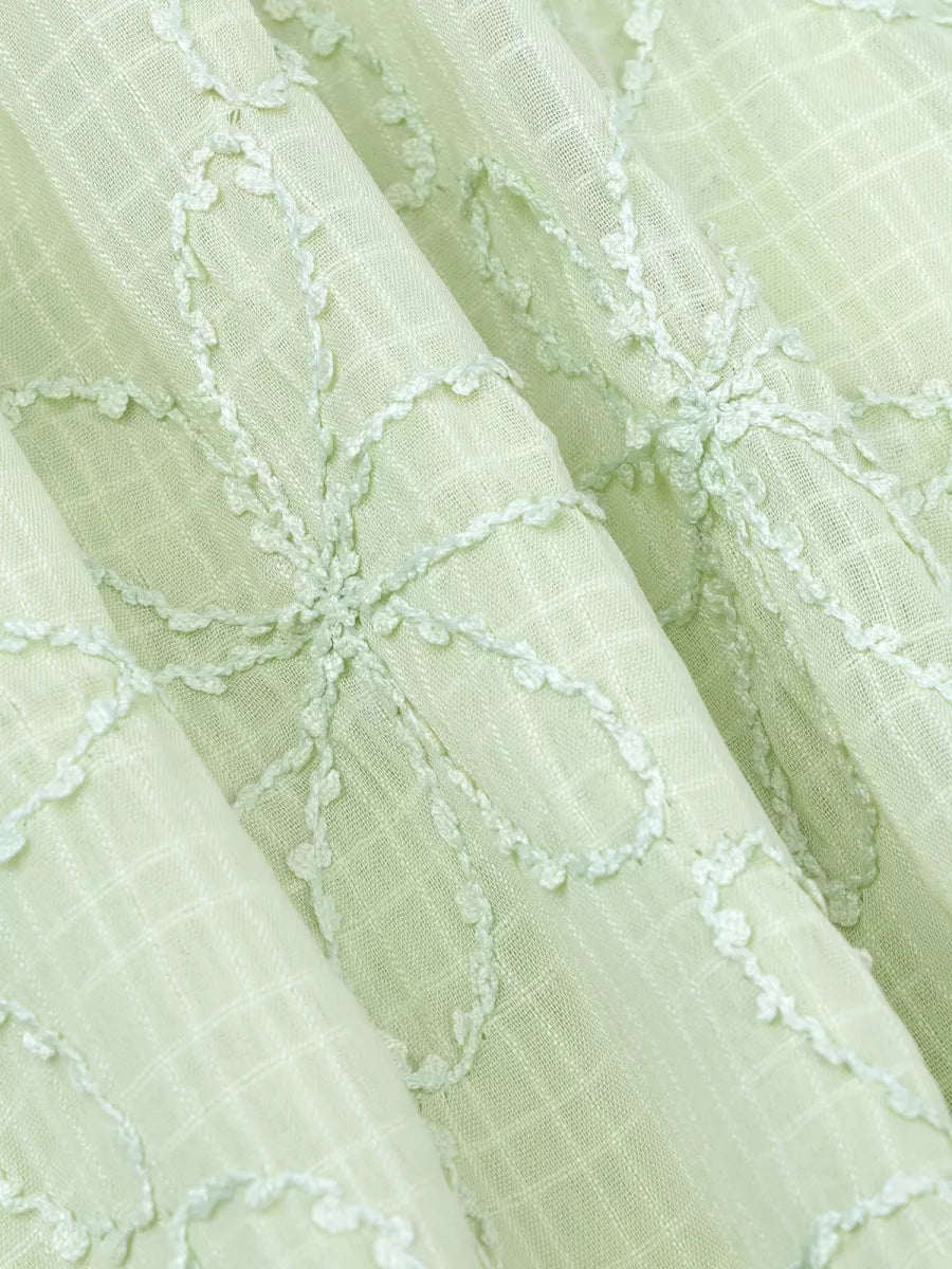 Ydence Blouse Isamae - Soft Green