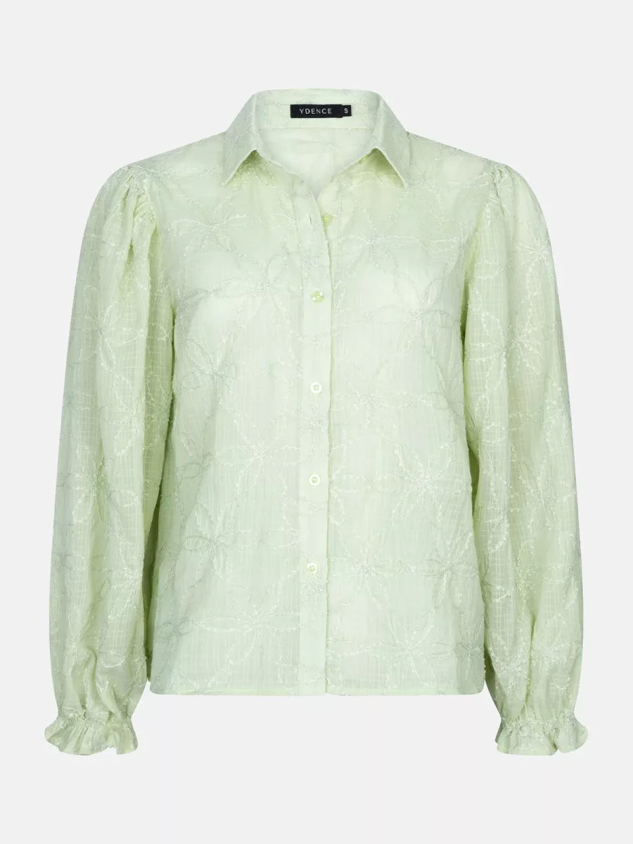 Ydence Blouse Isamae - Soft Green