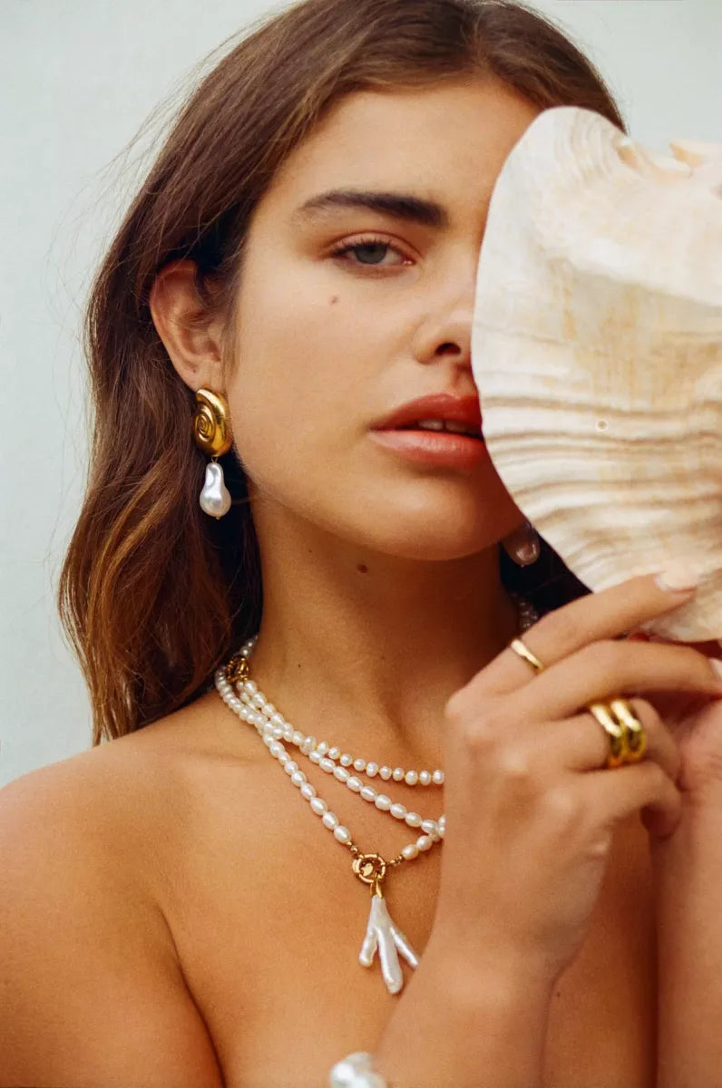 BONNIE STUDIOS Boris Pearl Necklace