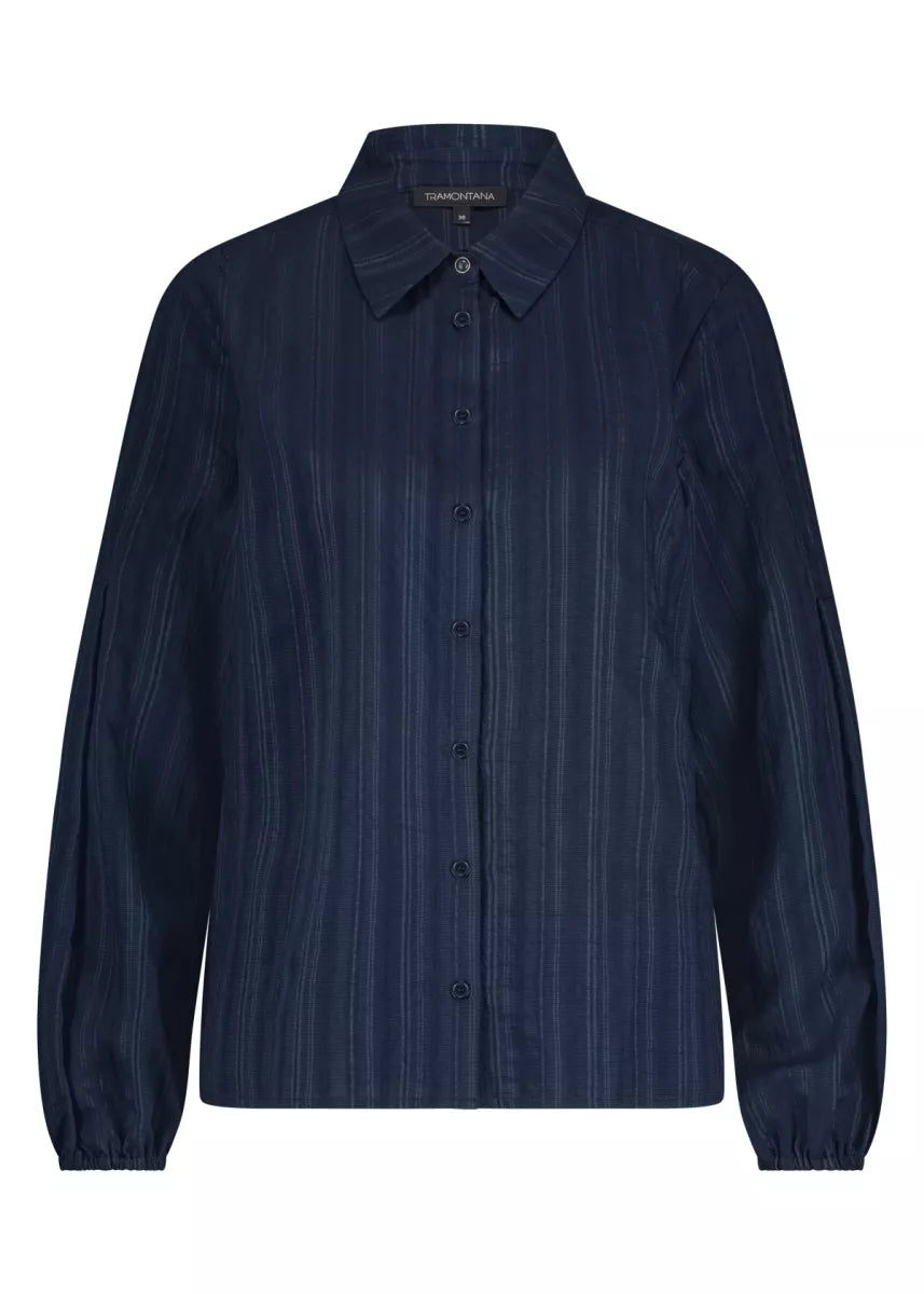 TRAMONTANA Blouse Pleated Sleeves