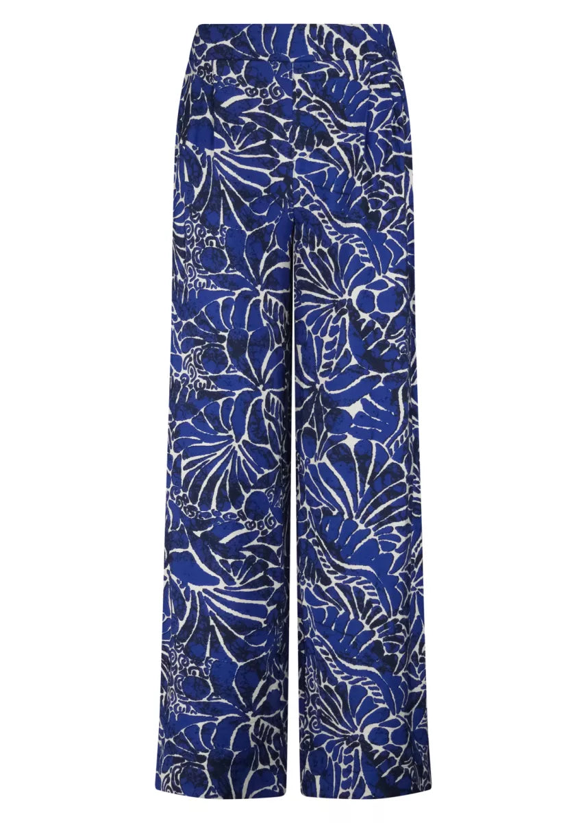 TRAMONTANA Trousers Ink Bloom