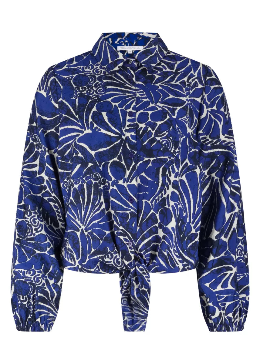 TRAMONTANA Blouse Ink Bloom