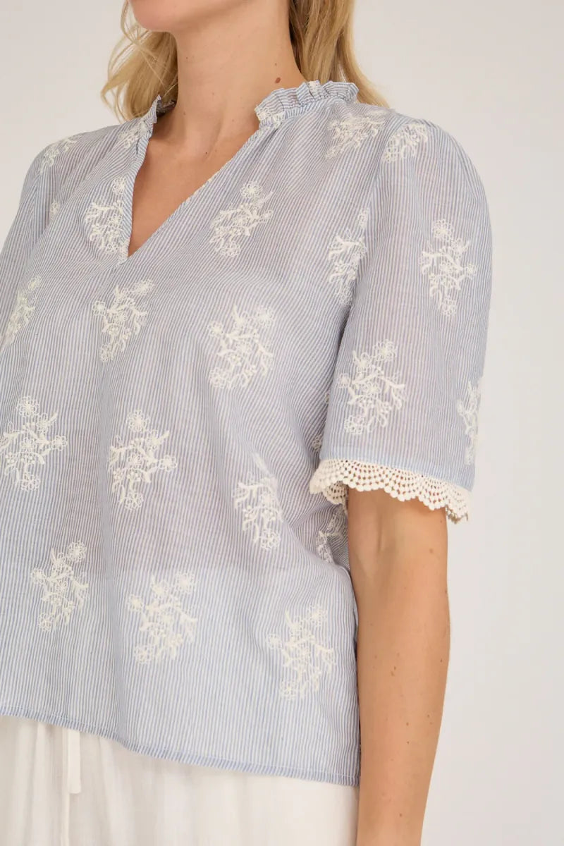 A VIEW Connie Blouse