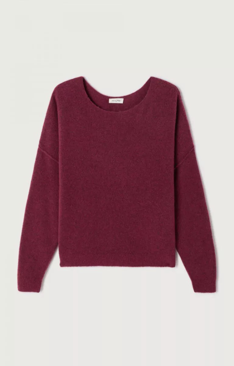 AMERICAN VINTAGE Jumper Damsville - Mottled Grape