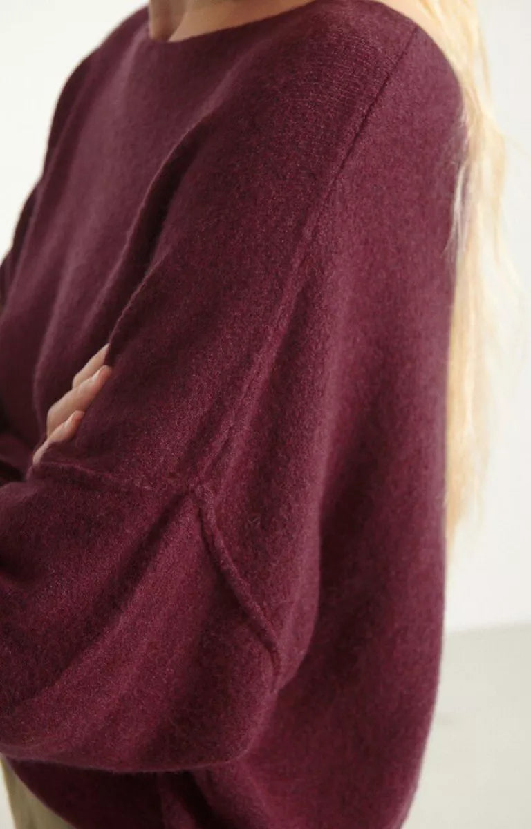 AMERICAN VINTAGE Jumper Damsville - Mottled Grape