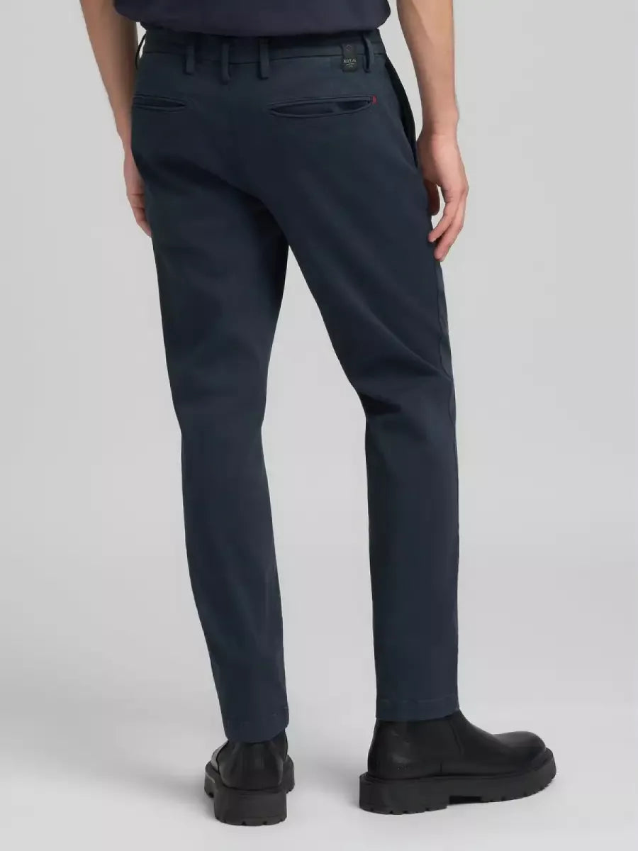 REPLAY Chino hyperflex - Donkerblauw