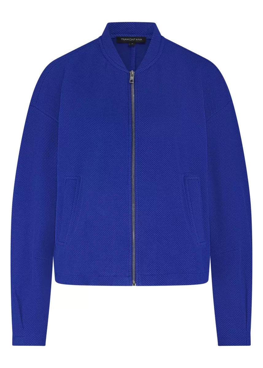 TRAMONTANA Structured Bomber Jacket