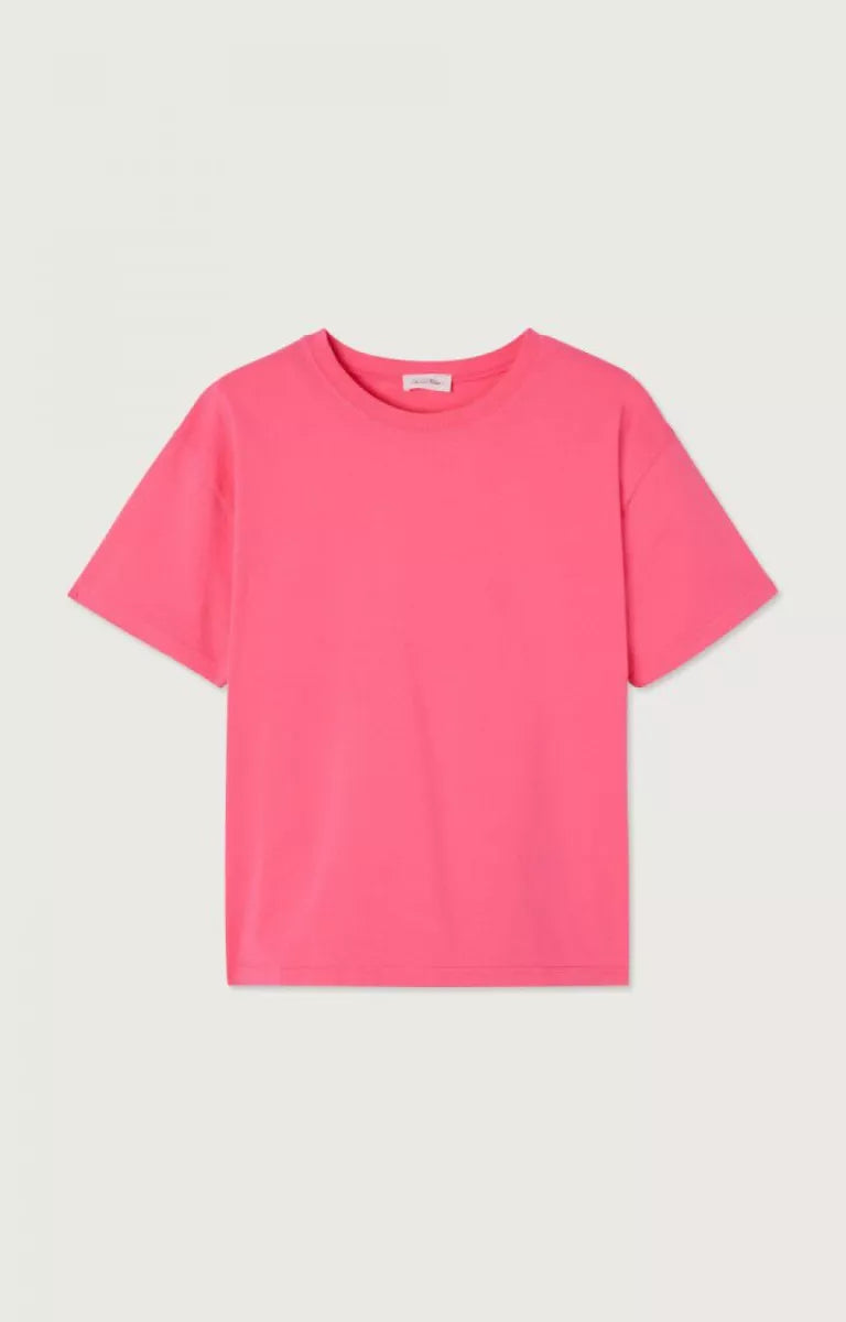 AMERICAN VINTAGE T-Shirt Fizvalley - Fluo Pink