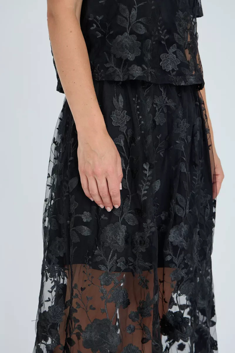 A VIEW Fuschia Skirt