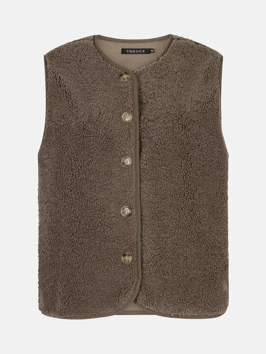 Ydence Gilet Puck - Mud