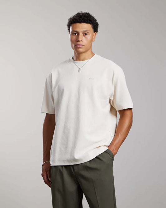 AEDEN Hiro Tee - White Cap Grey