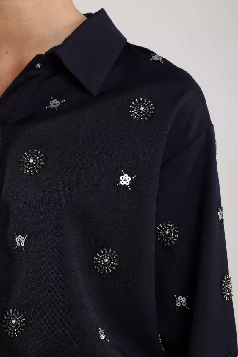 NUKUS Newport Blouse Embroidery