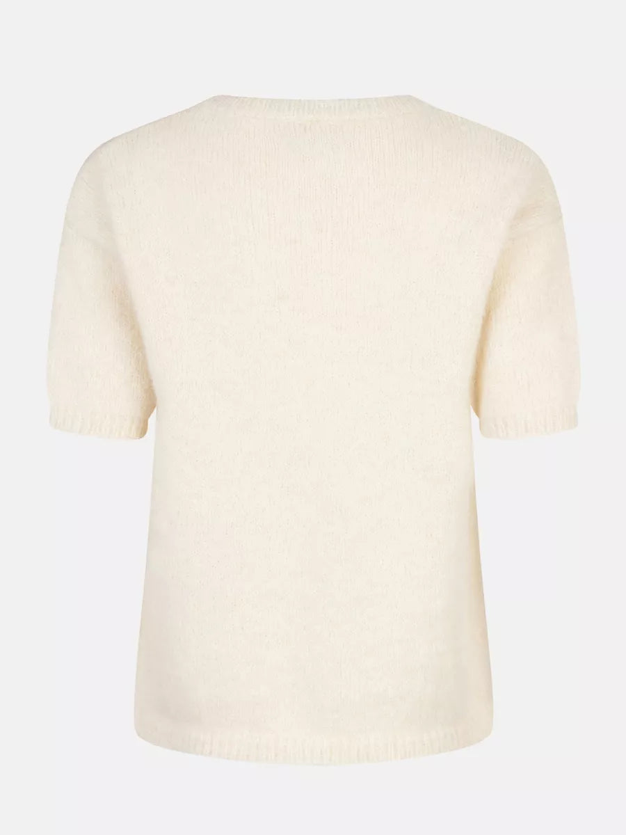 Ydence Knitted Sweater Eddie - Ecru