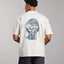 AEDEN Luma Tee - White Cap Grey