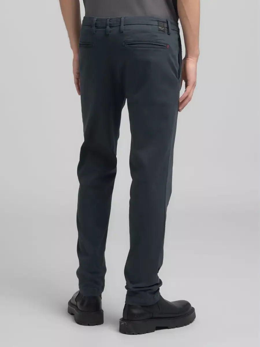 REPLAY Chino Hyperflex - donkergroen