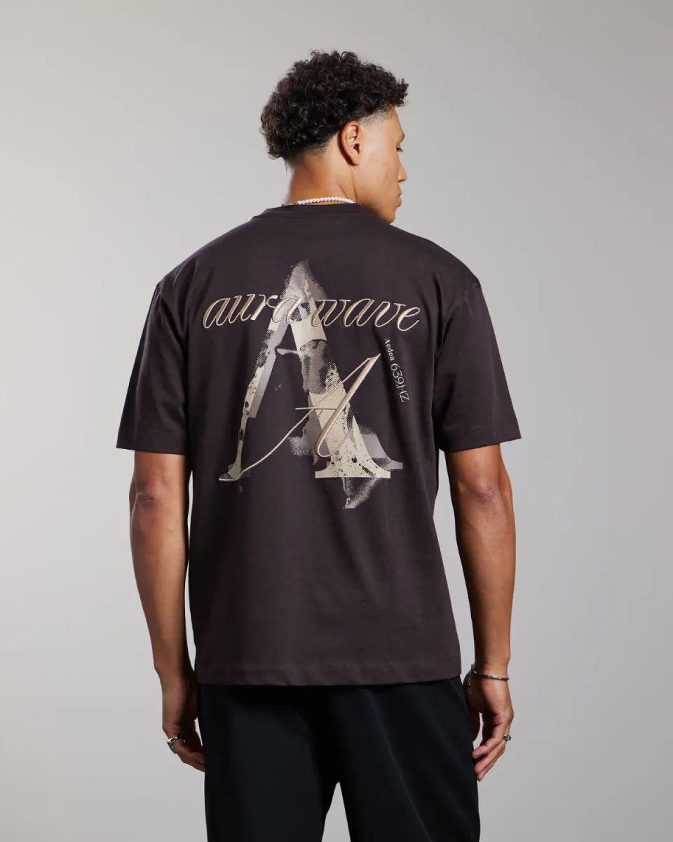 AEDEN Monas Tee - Ganache