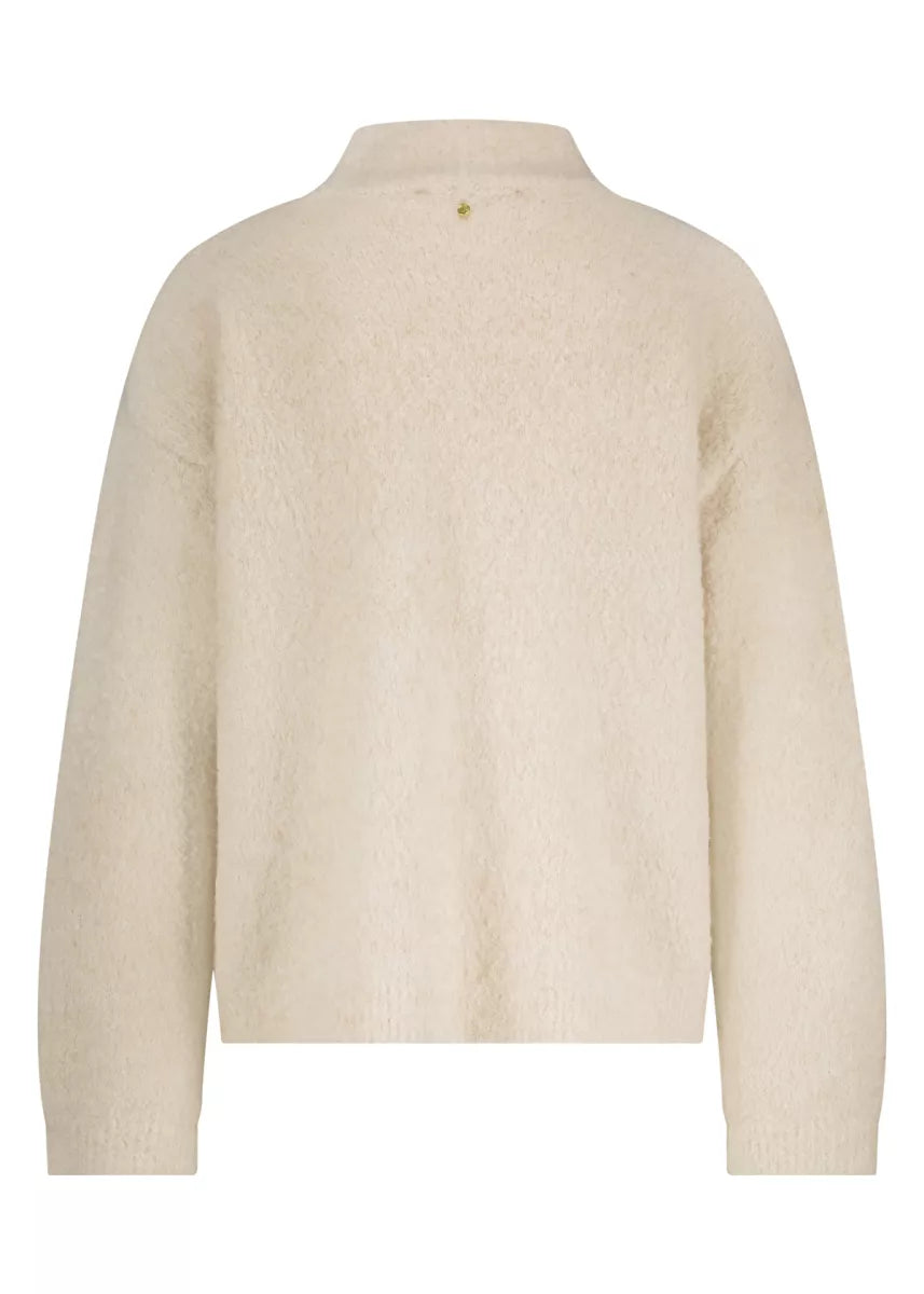 TRAMONTANA Turtle-Neck Bouclé Jumper