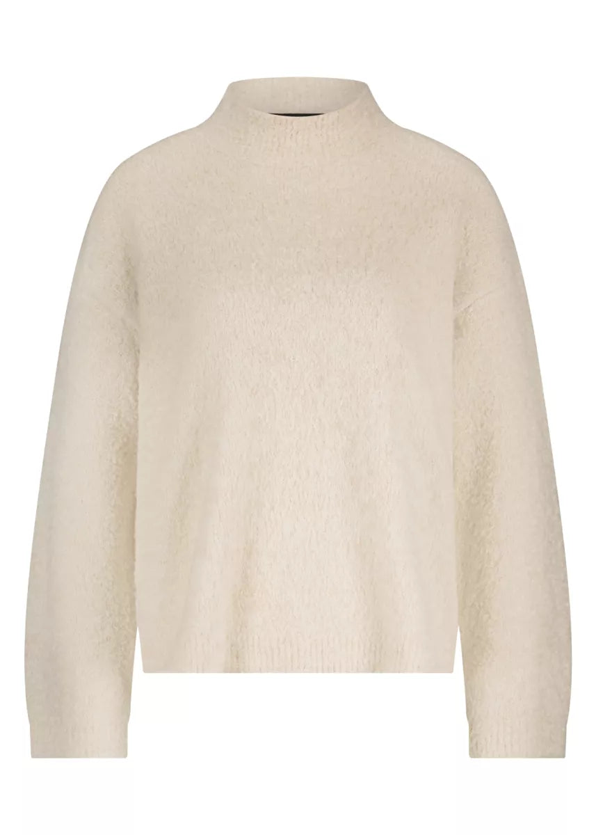TRAMONTANA Turtle-Neck Bouclé Jumper