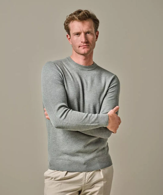 PROFUOMO Structure Crewneck - Groen