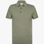 PROFUOMO Short Sleeve Polo - Mid Green