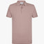PROFUOMO Short Sleeve Polo - Dark Pink