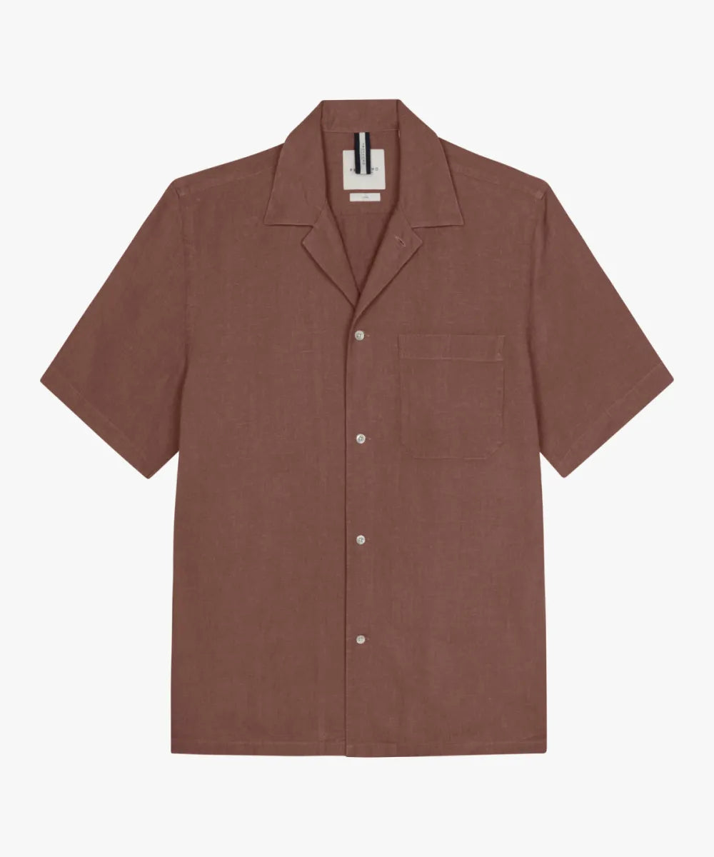 PROFUOMO Shirt Camp - Red Clay