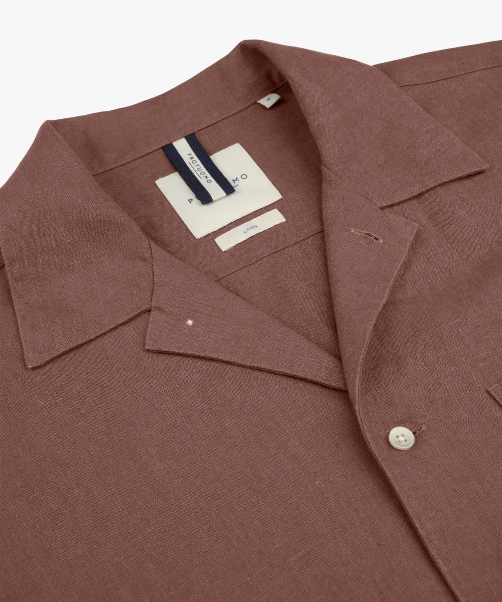 PROFUOMO Shirt Camp - Red Clay