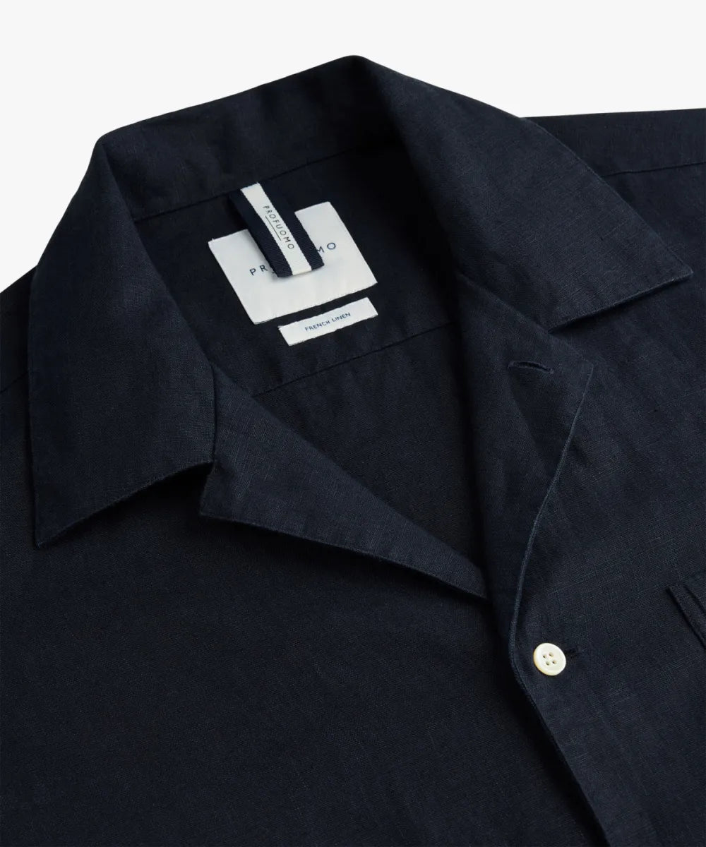 PROFUOMO Shirt Camp - Navy