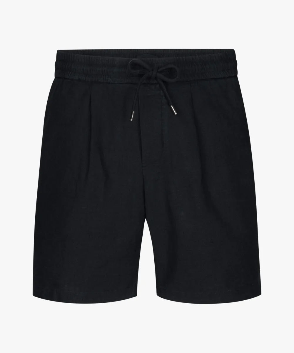 PROFUOMO Linnen Shorts - Navy