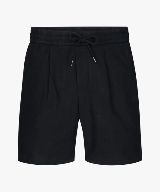 PROFUOMO Linen Shorts - Navy