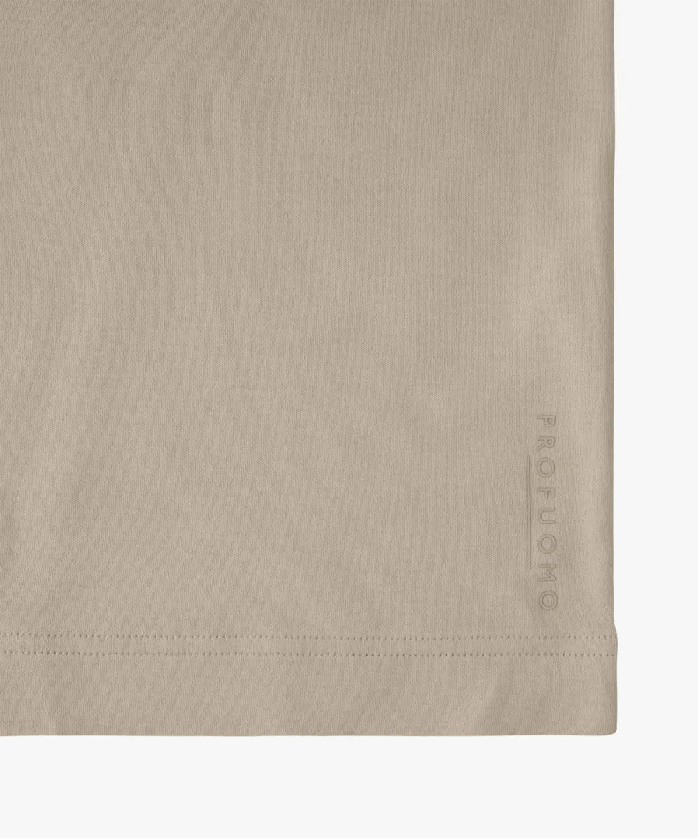 PROFUOMO T-Shirt Crew Neck - Beige