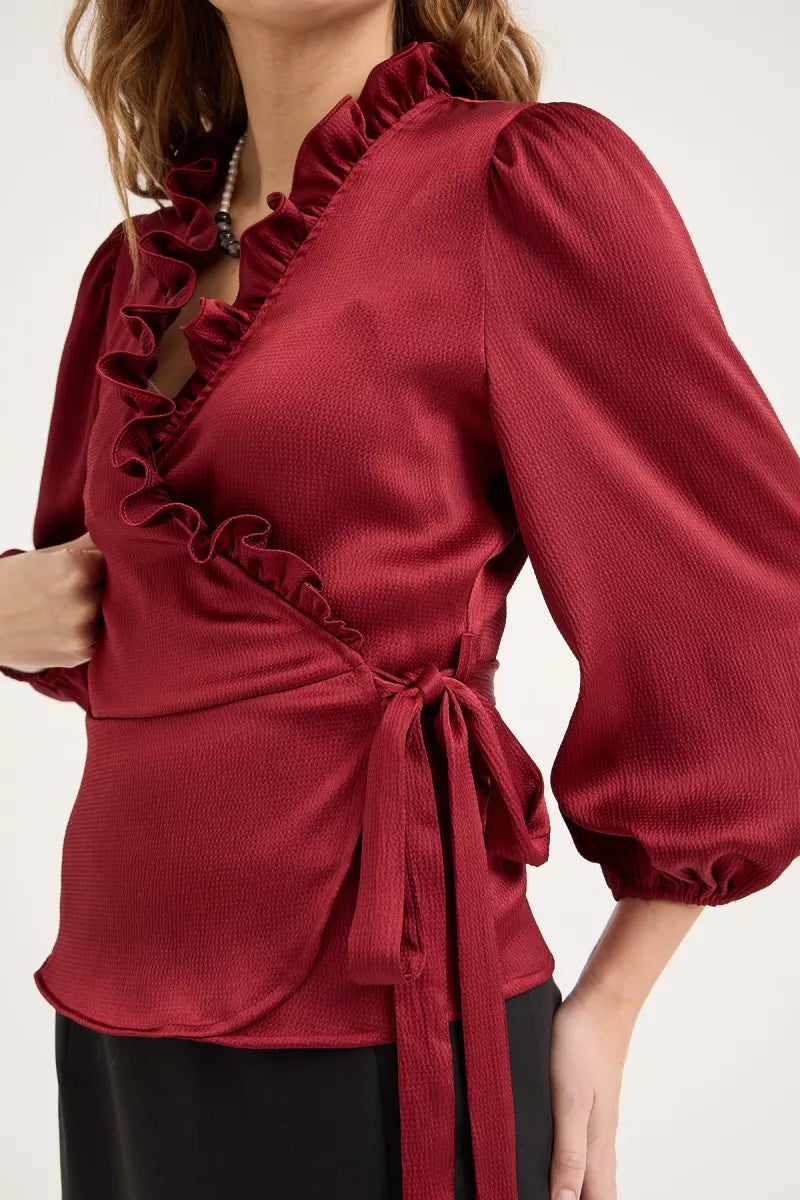 A VIEUW Peony 3/4 Blouse