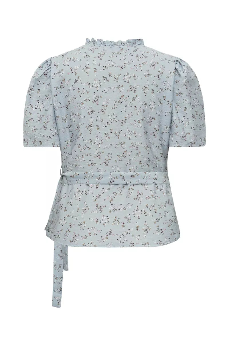 A VIEW Peony Wrap Blouse