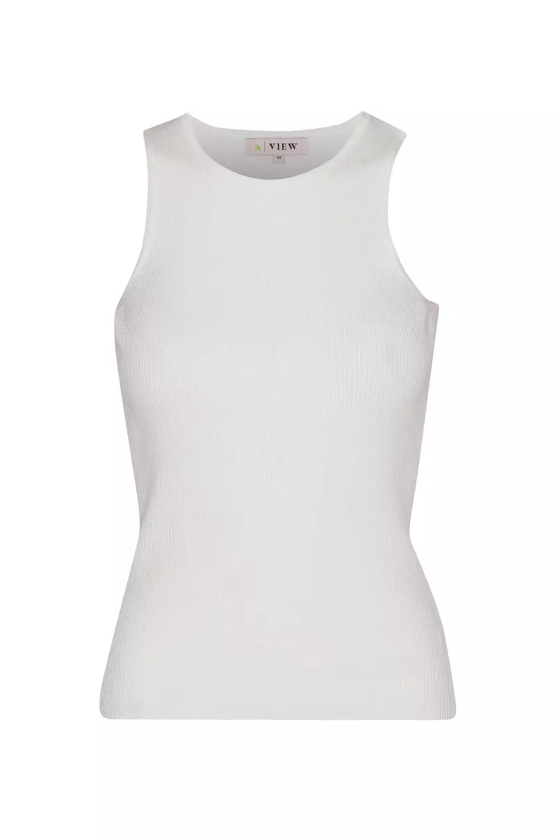 A VIEW Rib Knit Tank Top