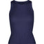 A VIEW Rib Knit Tank Top - Navy