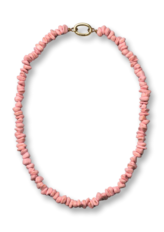 BONNIE STUDIOS Flint Pink Necklace