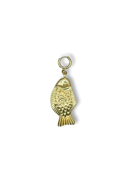BONNIE STUDIOS Small Fish Gold Pendant