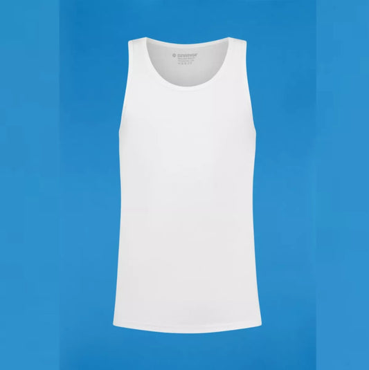GARAGE GARAGE Semi Bodyfit | Singlet-Wit