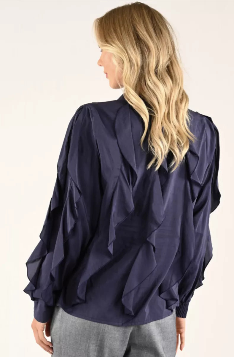SUMMUM Top cotton viscose