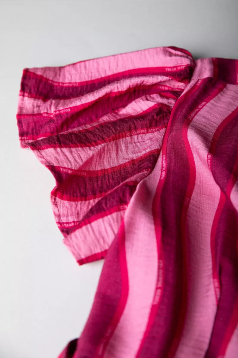 COLORFUL REBEL Ava Striped Real wrap