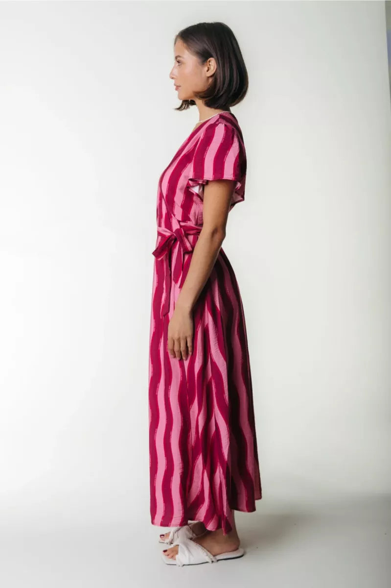 COLORFUL REBEL Ava Striped Real wrap
