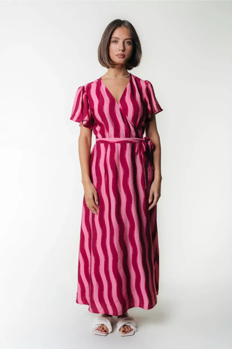 COLORFUL REBEL Ava Striped Real wrap