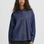 ICHI Archer Denim Blouse