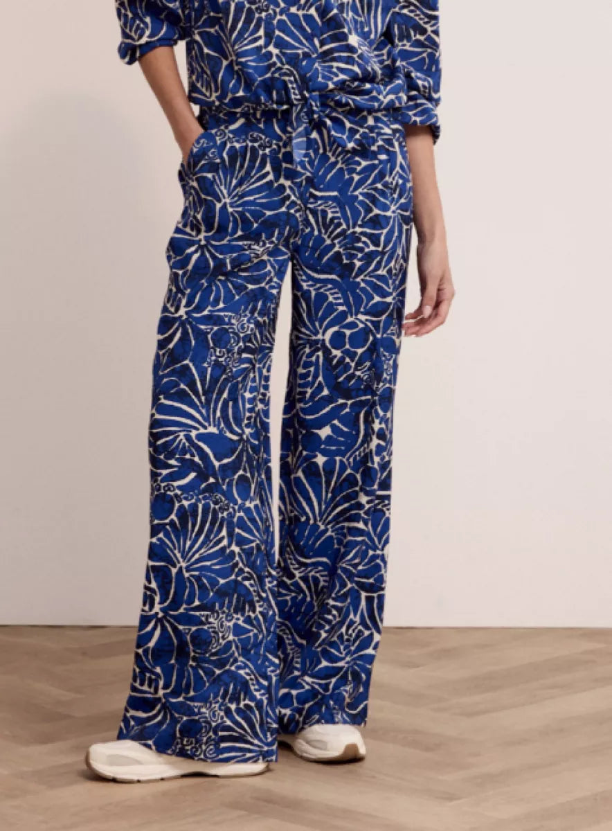 TRAMONTANA Trousers Ink Bloom