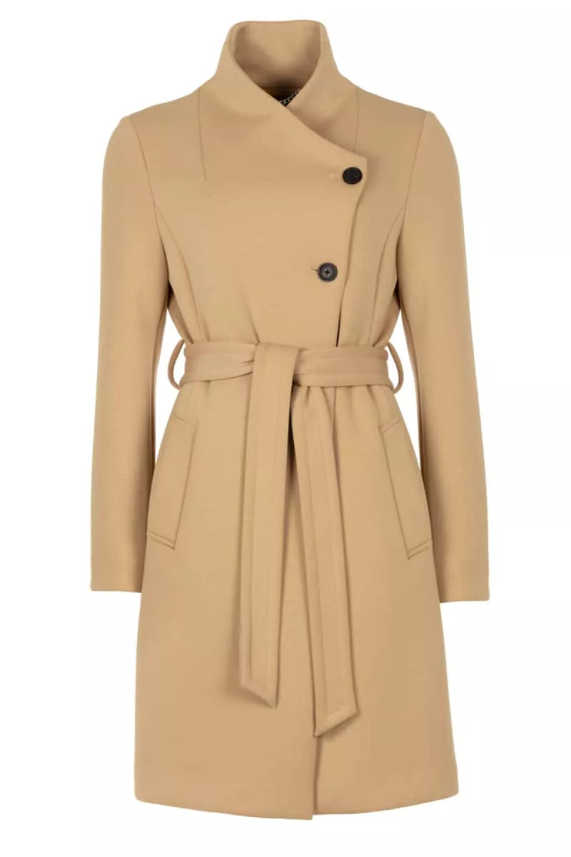GIACOMO Bonded Jersey Coat