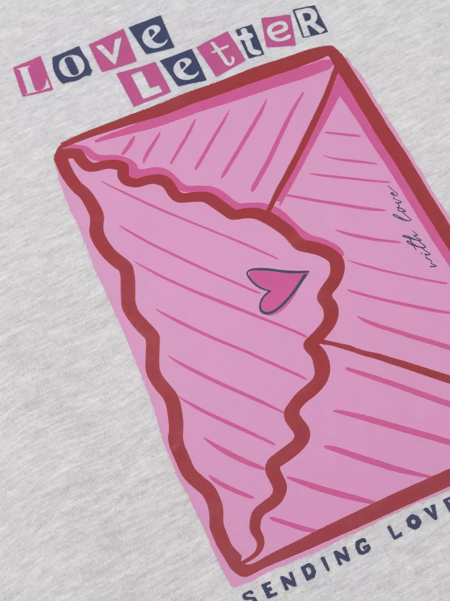 Ydence Sweater Love Letter