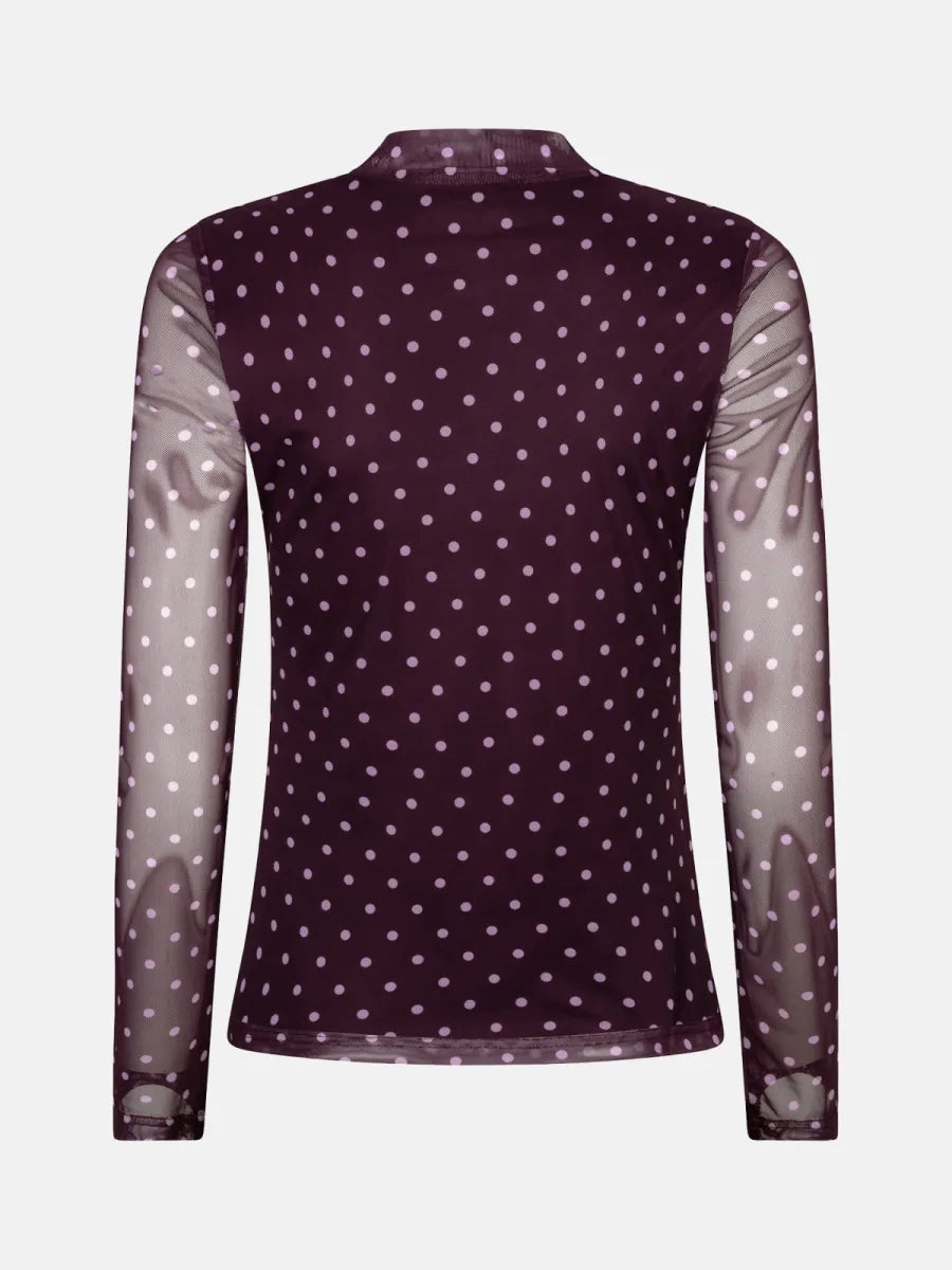 Ydence Top Bailey - Plum